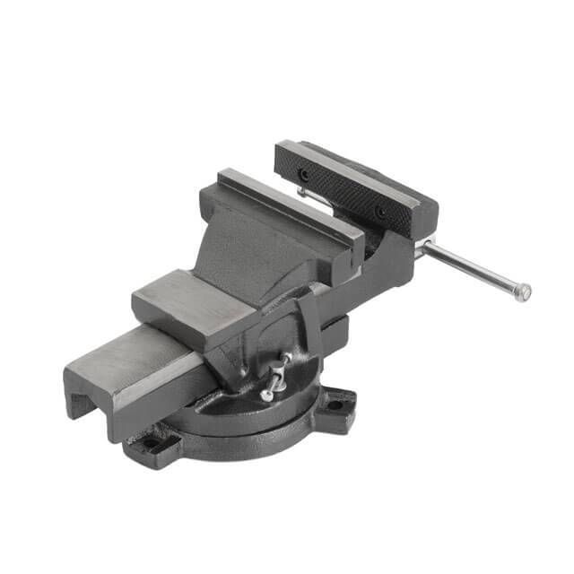 Тиски слесарные поворотные 125 мм INTERTOOL HT-0082