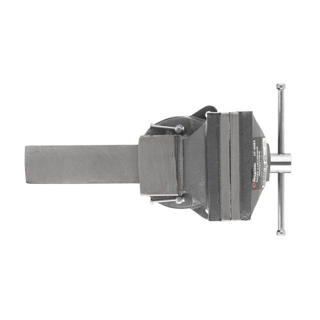 Тиски слесарные поворотные 150мм, 9,6кг INTERTOOL HT-0083
