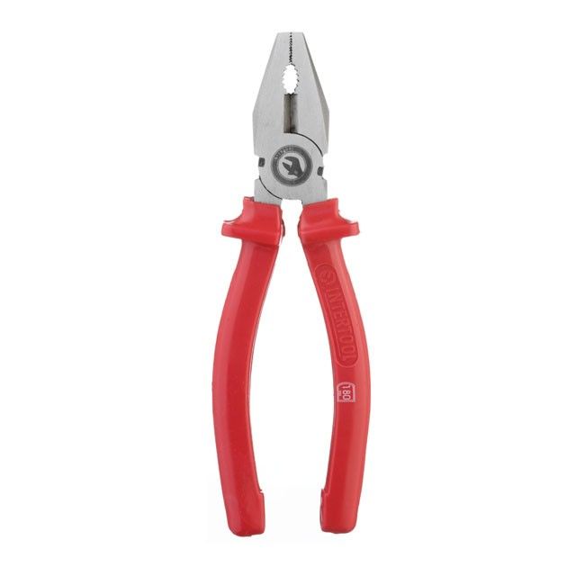 Пассатижи 180 мм INTERTOOL HT-0108