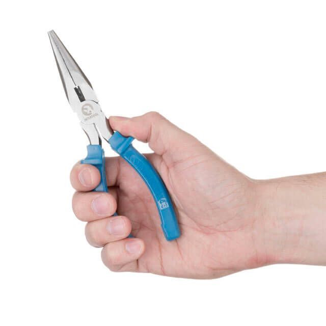 Длинногубцы прямые 180 мм INTERTOOL HT-0122