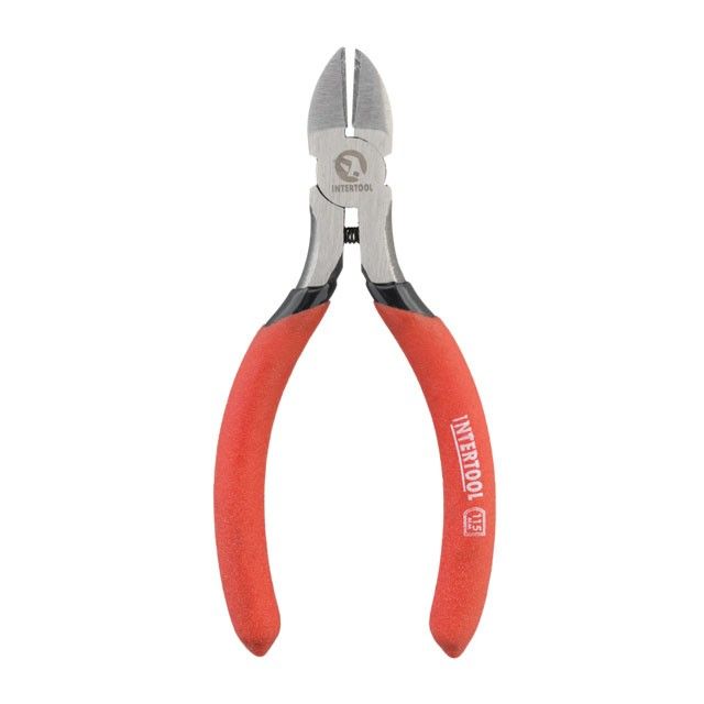 Бокорезы 115 мм, обливные двухслойные рукоятки INTERTOOL HT-0150