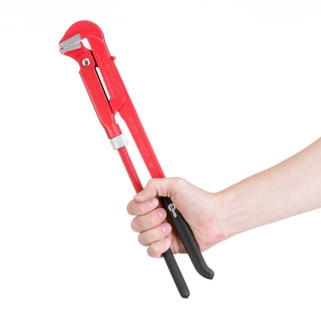 Ключ трубный 1.5", 90град INTERTOOL HT-0188