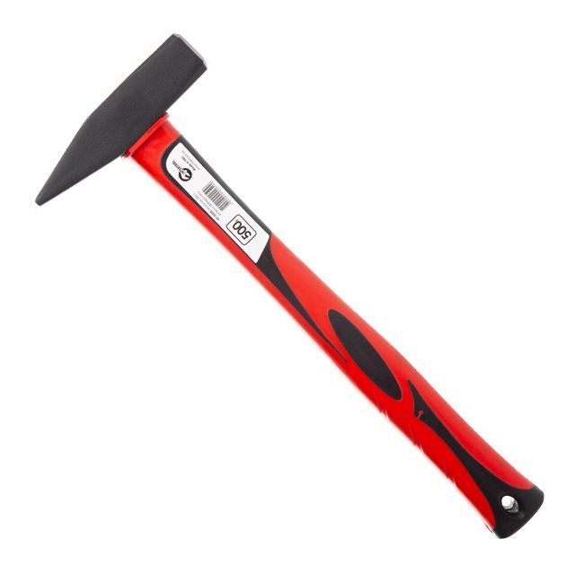 Молоток 500 г, ручка из фибергласса INTERTOOL HT-0205