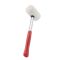 Киянка резиновая 450 г, белая резина, метал. ручка INTERTOOL HT-0227