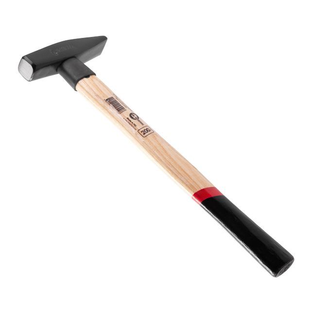 Молоток слесарный 200 г, ручка ясень INTERTOOL HT-0251