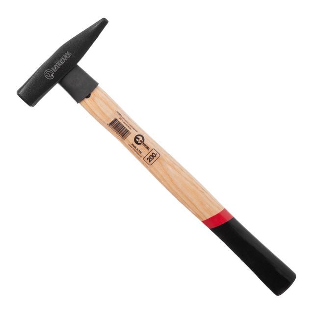 Молоток слесарный 200 г, ручка ясень INTERTOOL HT-0251