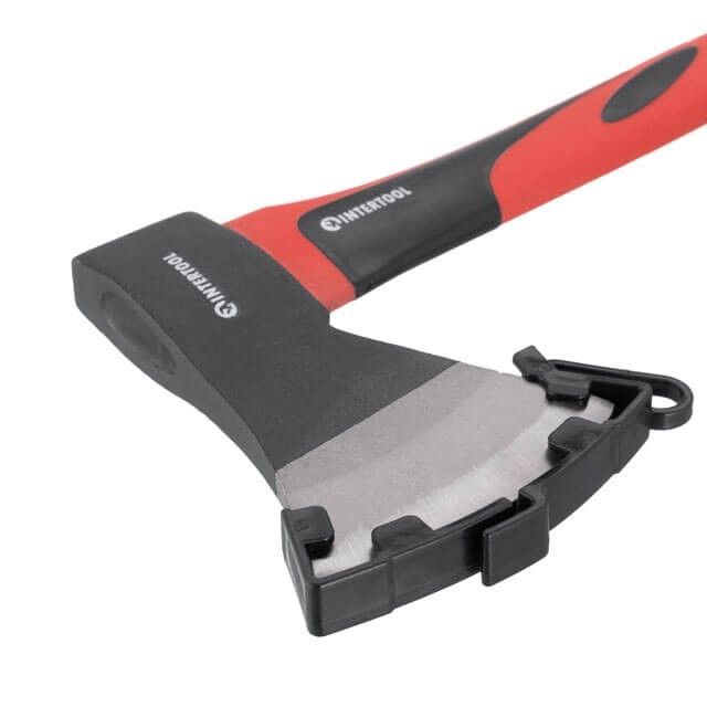 Топор 600 г, ручка из фибергласса INTERTOOL HT-0261