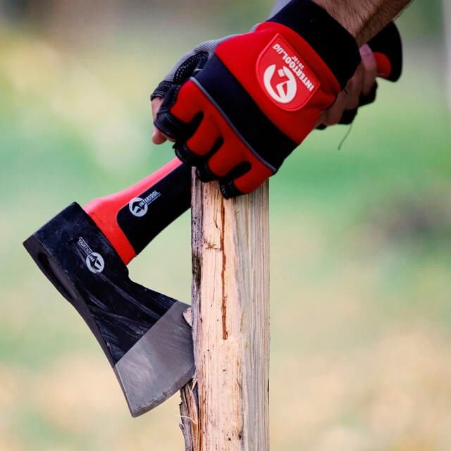 Топор 800 г, ручка из фибергласса INTERTOOL HT-0262