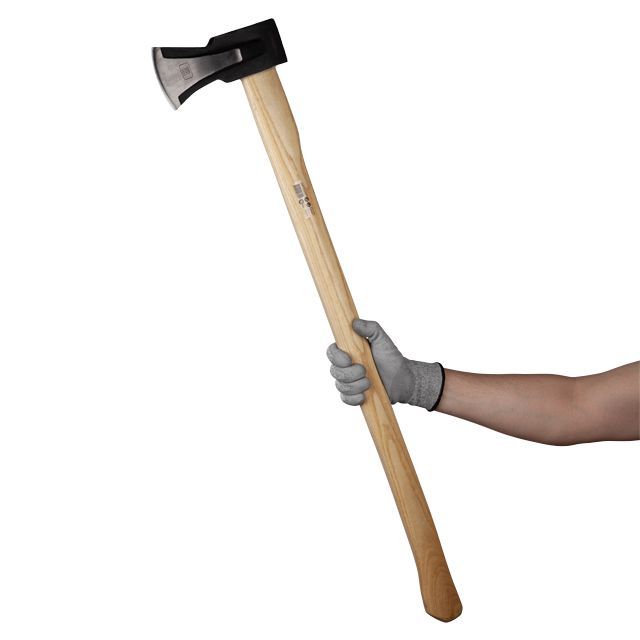 Колун кованый 2000 г, деревянная ручка INTERTOOL HT-0272