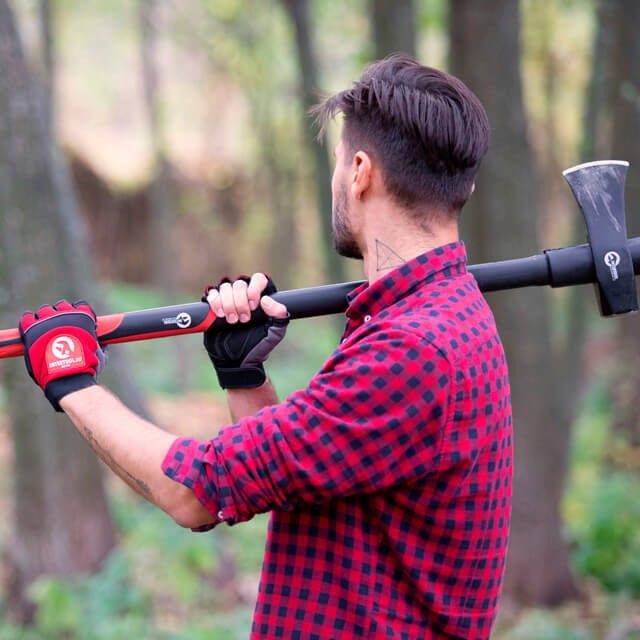 Колун кованый 2500 г, ручка из фибергласса INTERTOOL HT-0273