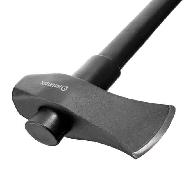 Колун кованый 2500 г, ручка из фибергласса INTERTOOL HT-0273