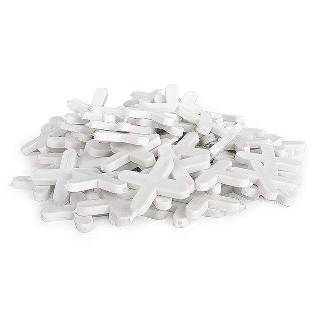 Набор дистанционных крестиков для плитки 5,0 мм, 100 ед. INTERTOOL HT-0355