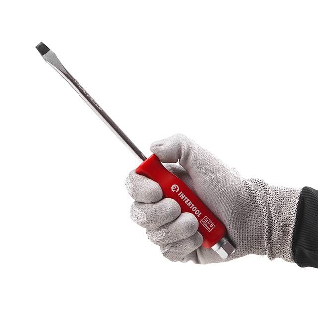 Набор ударных отверток 6 ед., Cr-V INTERTOOL HT-0403