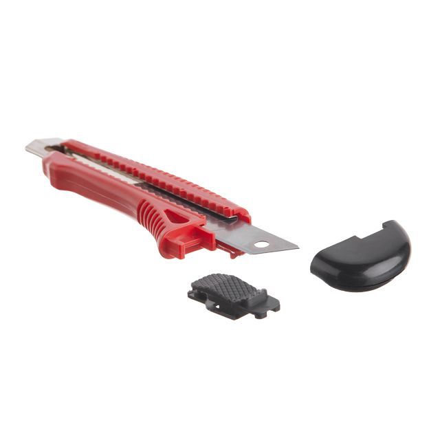 Нож сегментный 18мм, металическая направляющяя INTERTOOL HT-0501