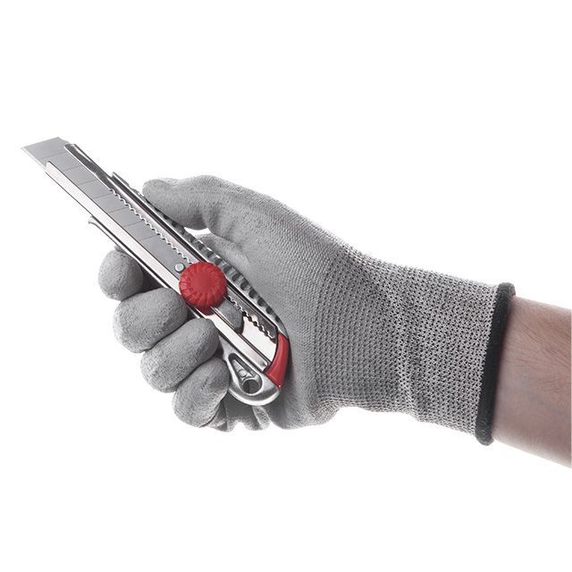 Нож сегментный 18мм, металлическая направляющая, алюминиевый корпус, винтовая фиксация INTERTOOL HT-0507