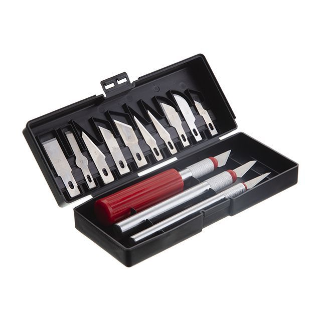 Набор скальпелей, 13 шт. INTERTOOL HT-0525