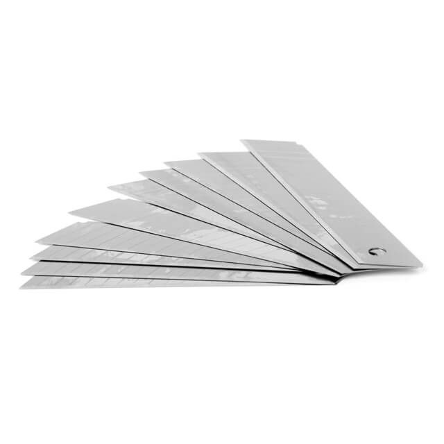 Комплект лезвий сегментных 18 мм, 14 сегментов, 10 шт/уп INTERTOOL HT-0528