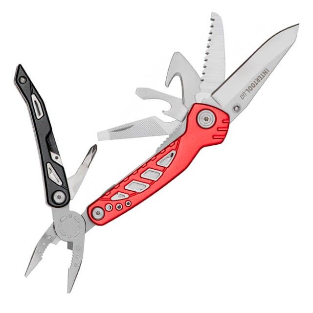 Мультиинструмент 180 мм, 11 в 1 INTERTOOL HT-0542
