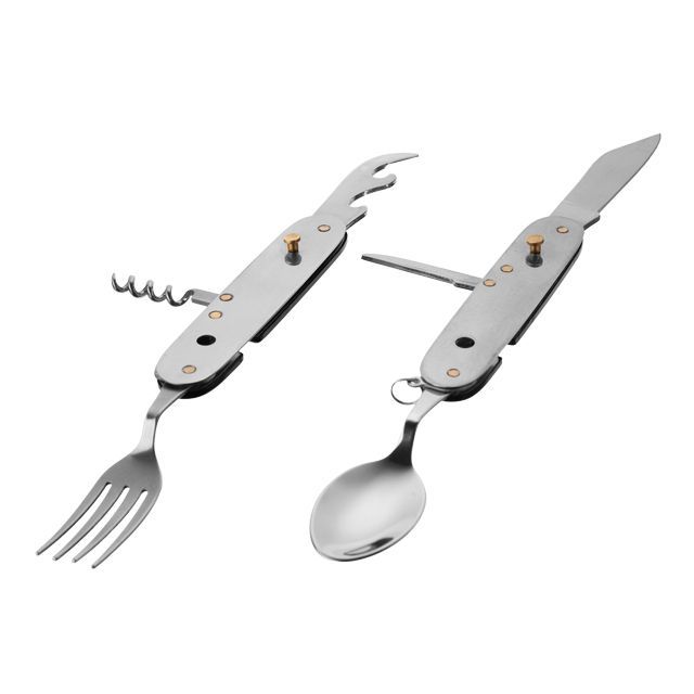 Мультитул туристический 8 в 1, чехол INTERTOOL HT-0544