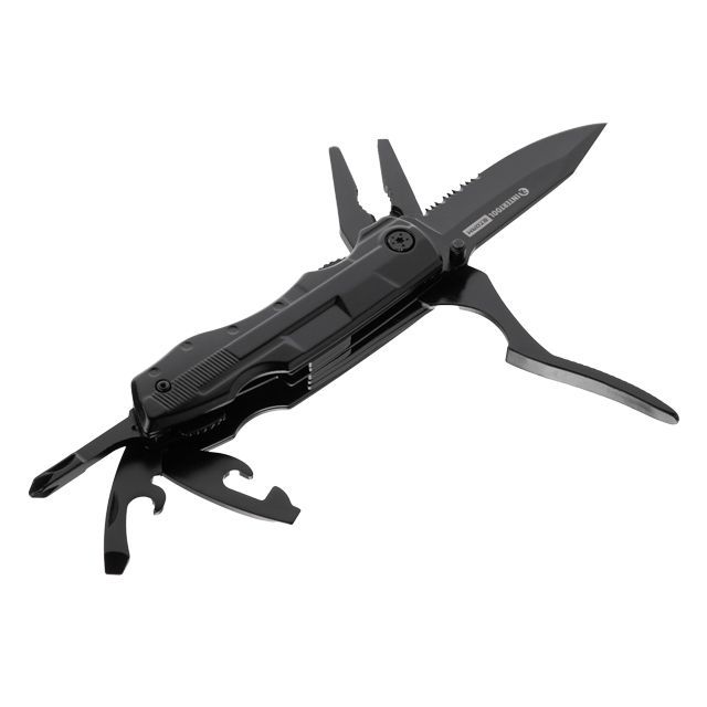 Мультиинструмент STORM 8 в 1 с чехлом, Blackstone INTERTOOL HT-0545