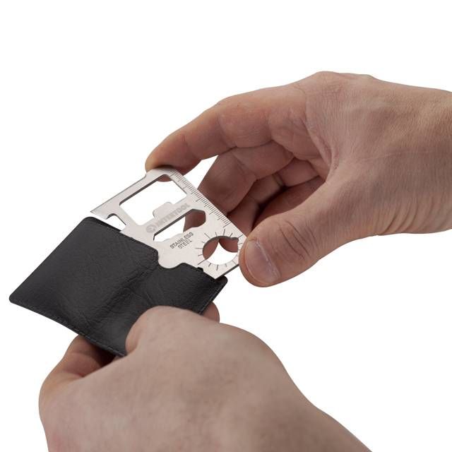 Карточка мультитул 11 в 1 INTERTOOL HT-0589