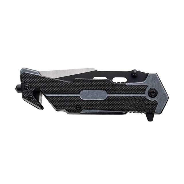 Нож складной с лезвием для разрезания ремней INTERTOOL HT-0598