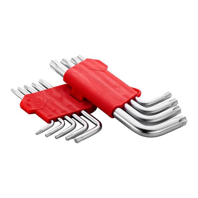 Набор Г-образных ключей TORX 9 ед., Т10-Т50, Cr-V, Small INTERTOOL HT-0607