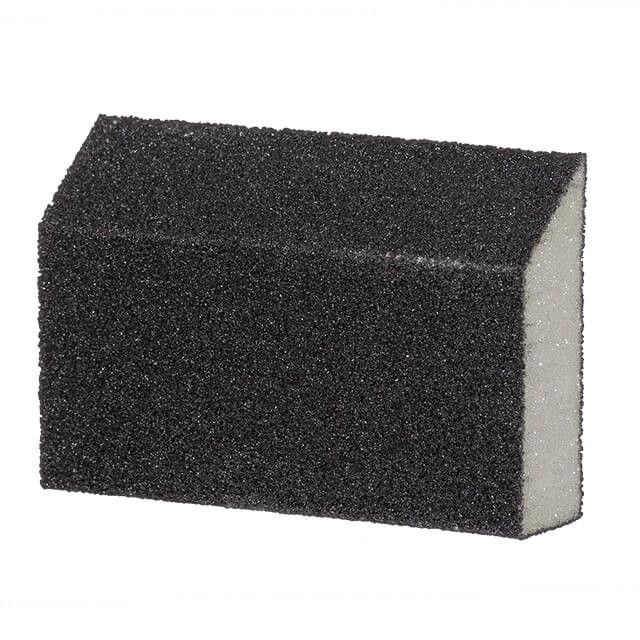 Губка для шлифования трапеция, оксид алюминия К60 INTERTOOL HT-0806