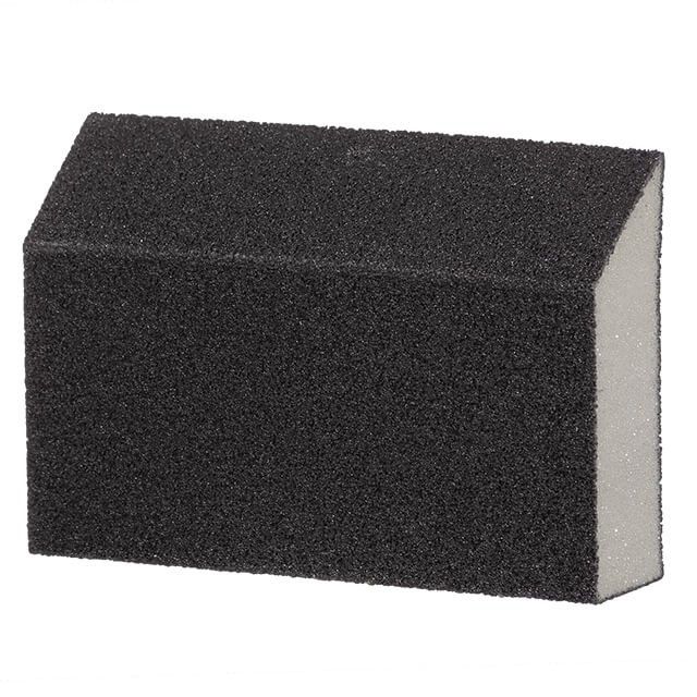 Губка для шлифования трапеция 110*75*54*25 мм, оксид алюминия К240 INTERTOOL HT-0824