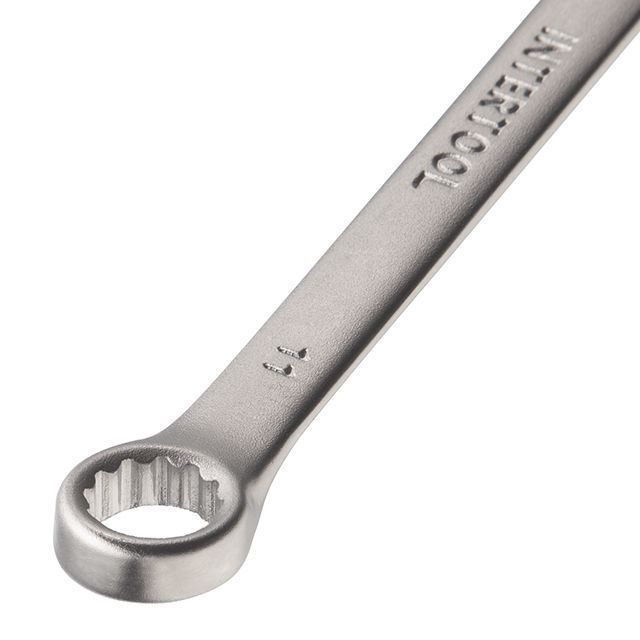 Ключ комбинированный 11 мм, Cr-V INTERTOOL HT-1211