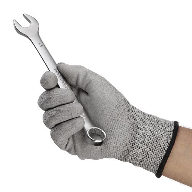 Ключ комбинированный 17 мм, Cr-V INTERTOOL HT-1217