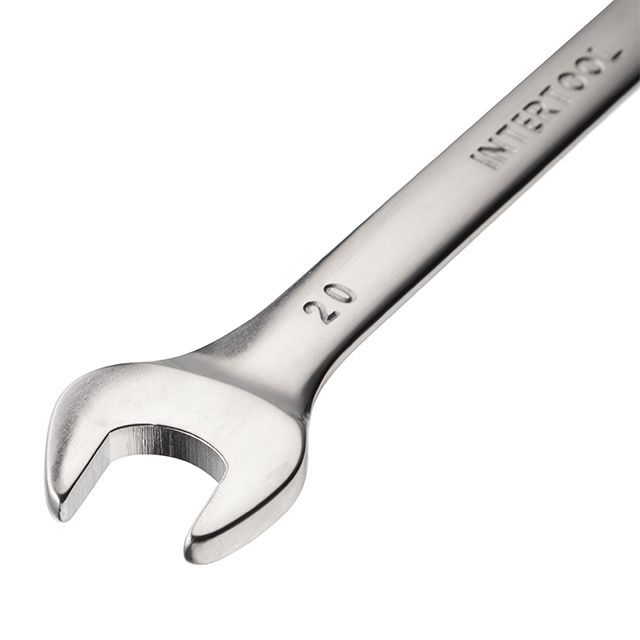 Ключ комбинированный 20 мм, Cr-V INTERTOOL HT-1220