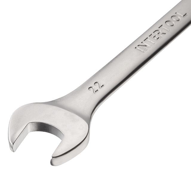 Ключ комбинированный 22 мм Cr-V INTERTOOL HT-1222