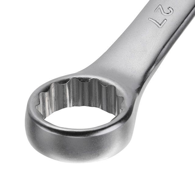 Ключ комбинированный 27 мм, Cr-V INTERTOOL HT-1227