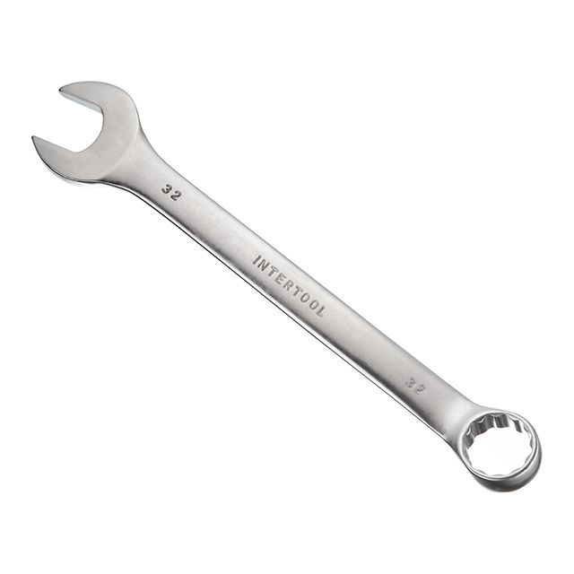 Ключ комбинированный 32 мм, Cr-V INTERTOOL HT-1232