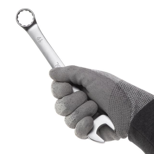 Набор ключей комбинированных 11 ед., 7-19 мм, Cr-V INTERTOOL HT-1250