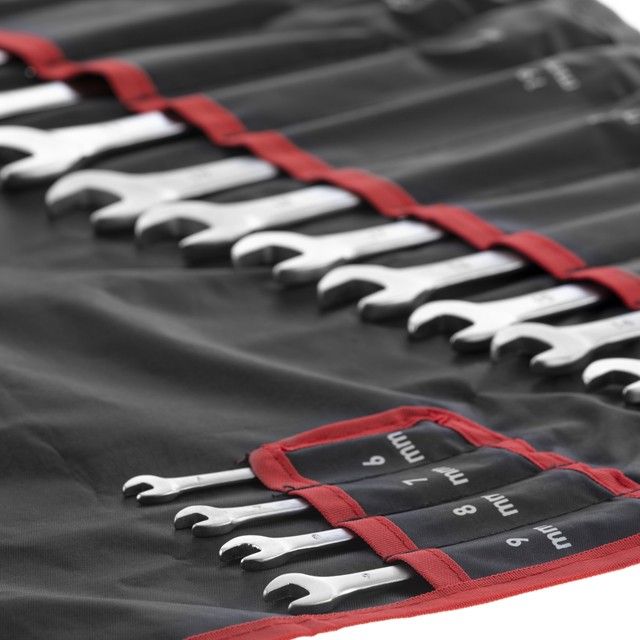 Набор ключей комбинированных 20 ед., 6-32 мм, Cr-V, чехол INTERTOOL HT-1253