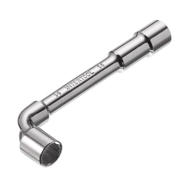 Ключ торцовый с отверстием L-образный 14мм INTERTOOL HT-1614