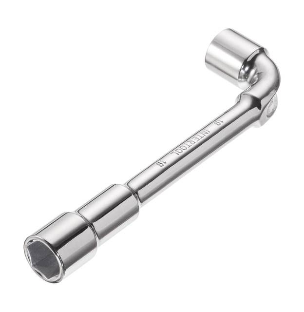 Ключ торцовый с отверстием L-образный 19мм INTERTOOL HT-1619