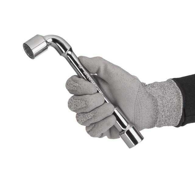 Ключ торцовый с отверстием L-образный 19мм INTERTOOL HT-1619