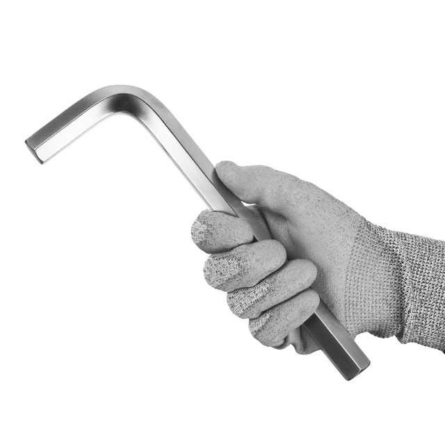 Ключ Г-образный шестигранный 19 мм, 265*70 мм INTERTOOL HT-1869