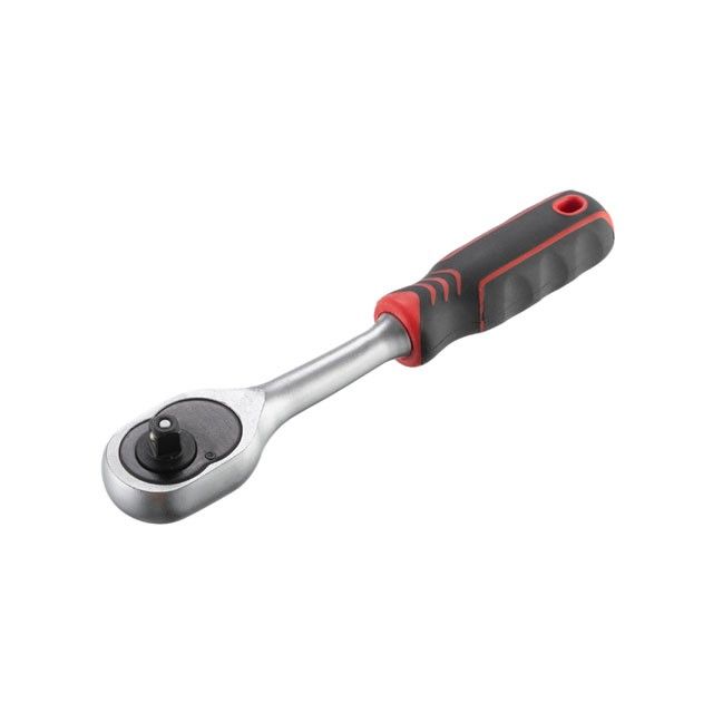 Рукоятка с храповым механизмом 1/4", 45 зубов, Cr-V INTERTOOL HT-2117