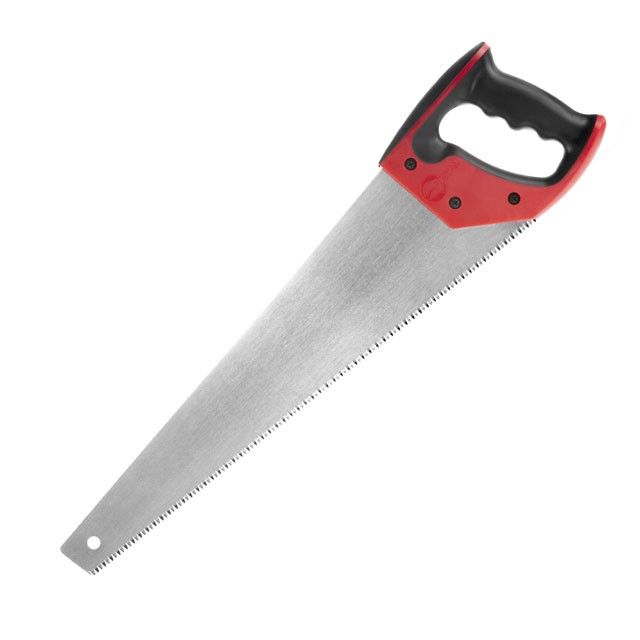 Ножовка по дереву 450 мм, с каленым зубом, тройная заточка INTERTOOL HT-3105