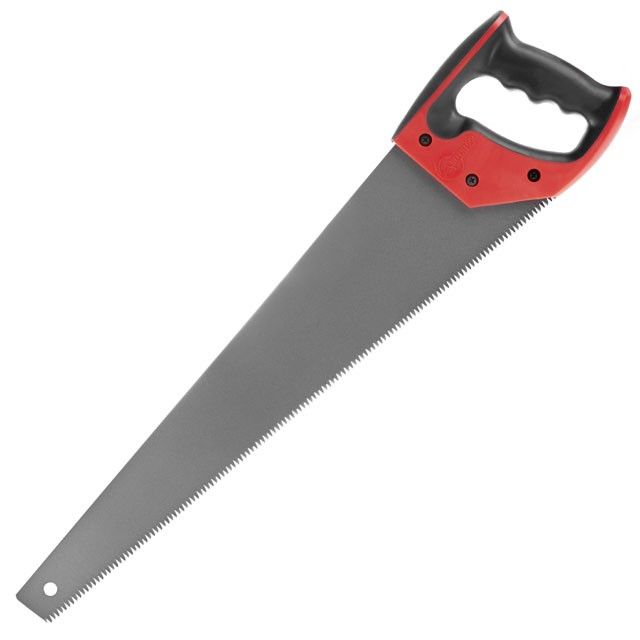 Ножовка по дереву 500 мм с тефлоновым покрытием, каленый зуб, тройная заточка INTERTOOL HT-3109