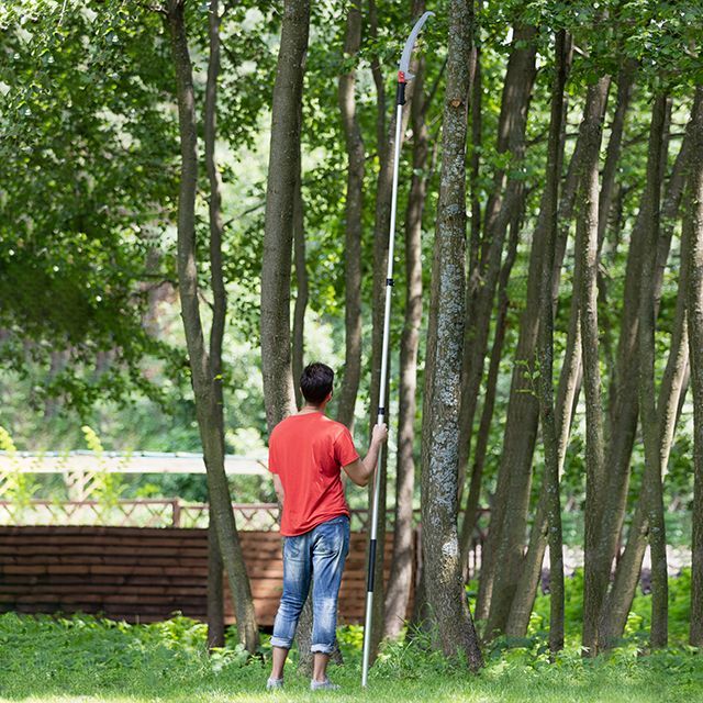 Ножовка садовая с крюком, полотно 350 мм INTERTOOL HT-3150