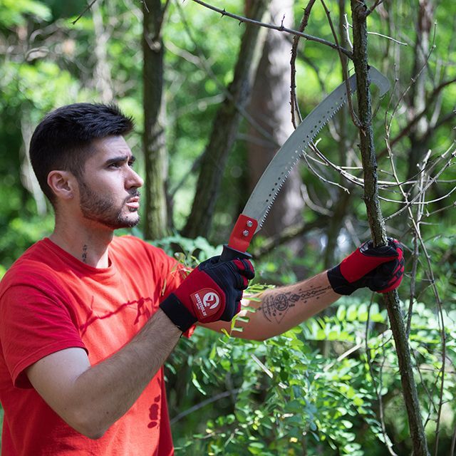 Ножовка садовая с крюком, полотно 350 мм INTERTOOL HT-3150