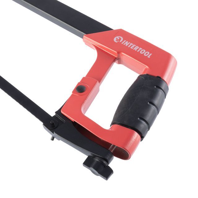 Ножовка по металлу 300 мм, алюминиевая рукоятка INTERTOOL HT-3304