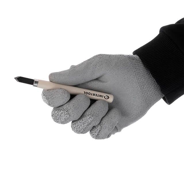 Набор резцов по дереву 12 ед. INTERTOOL HT-3504