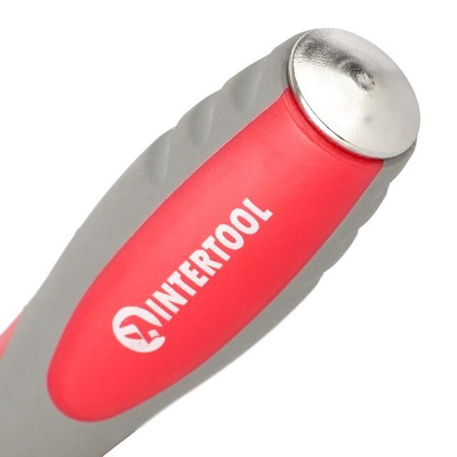 Стамеска 6 мм, Cr-V, двухкомпонентная рукоятка INTERTOOL HT-3506