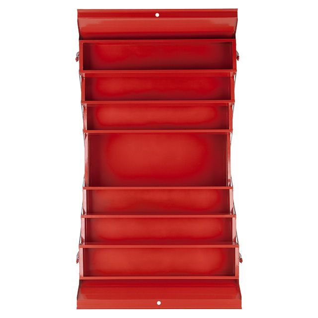 Ящик для инструментов металлический 450 мм, 7 секций INTERTOOL HT-5047